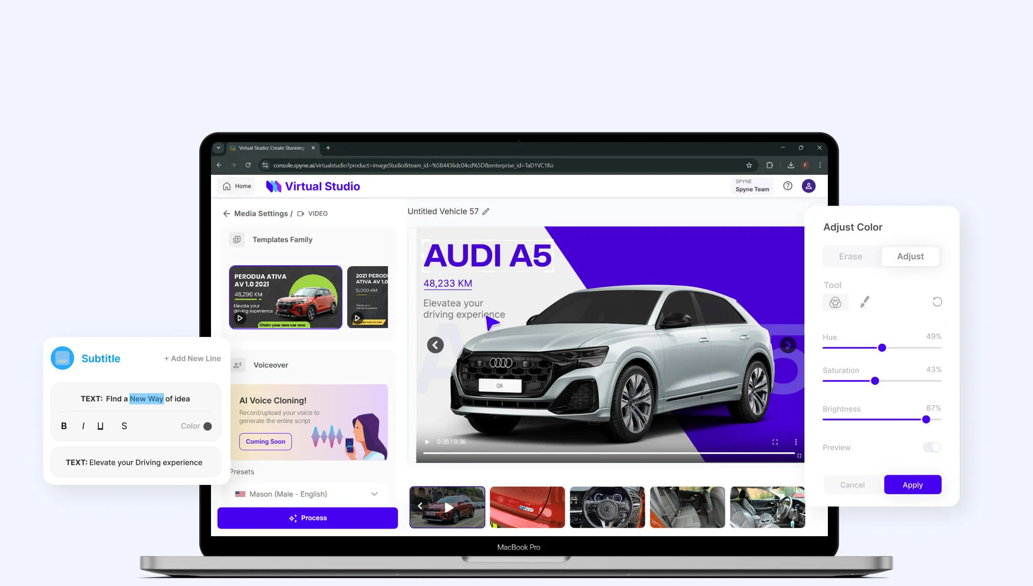 Qualidade de vídeo profissional