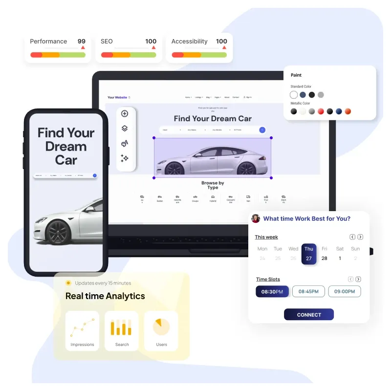 Autoweb AI - Websitebouwer en leadgeneratie voor autodealers