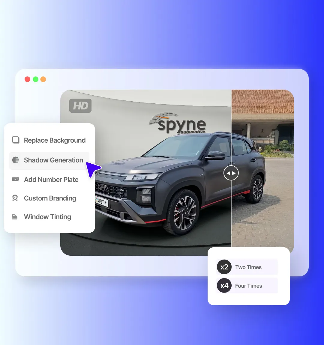 リアルタイム画像強調