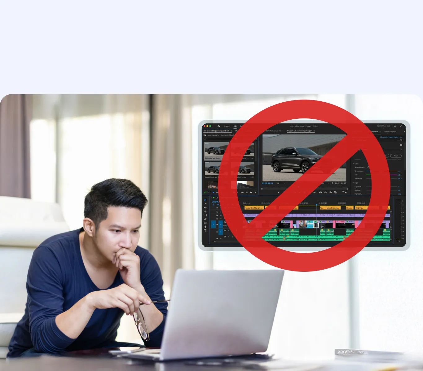 No Editing Tools Needed