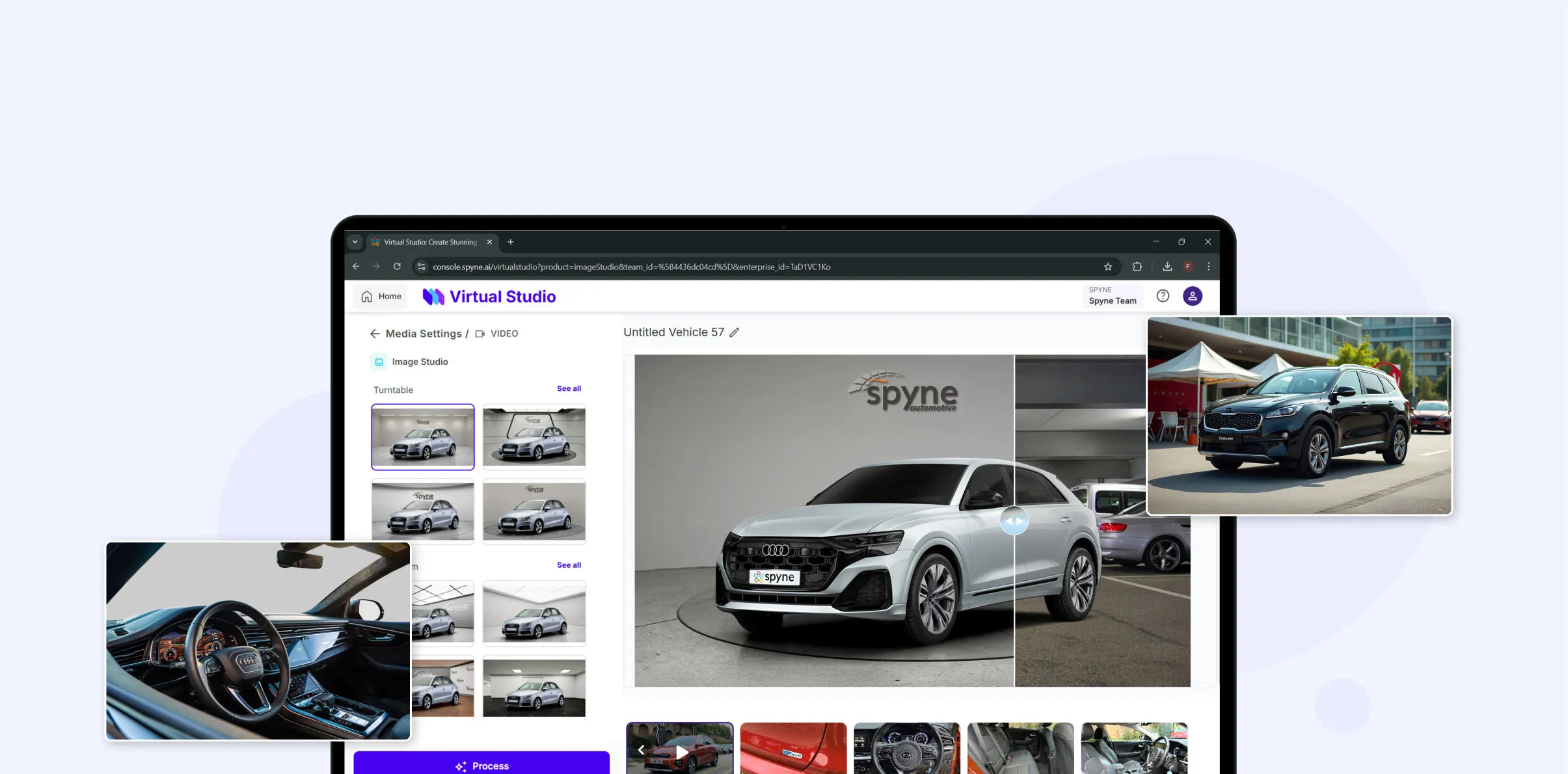 Dynamic Scene & Angle Combinations 