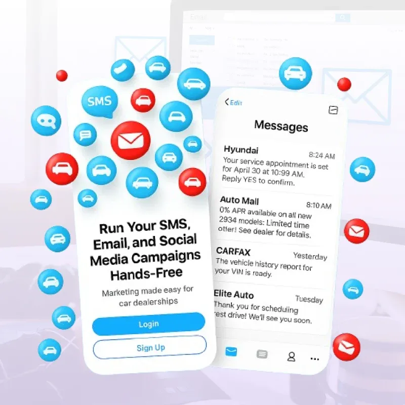 Gestisci le tue campagne SMS, e-mail e social media a mani libere