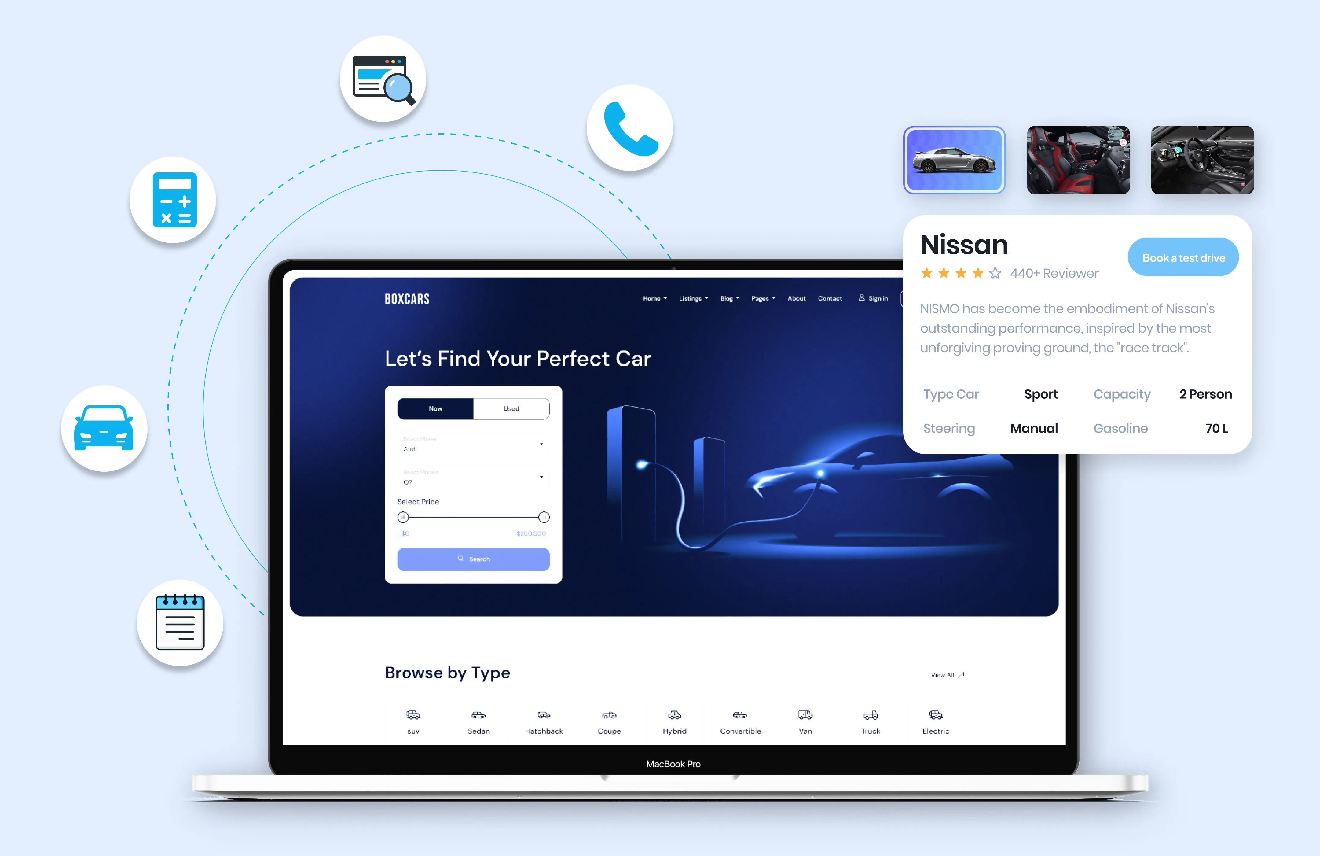 Car Dealer Website Design