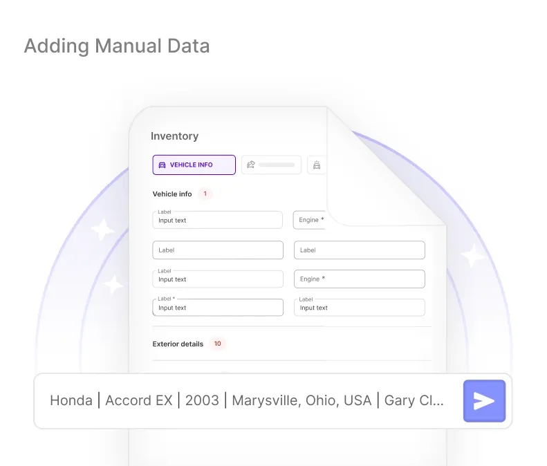 إدخال البيانات يدويًا وإرهاق القائمة