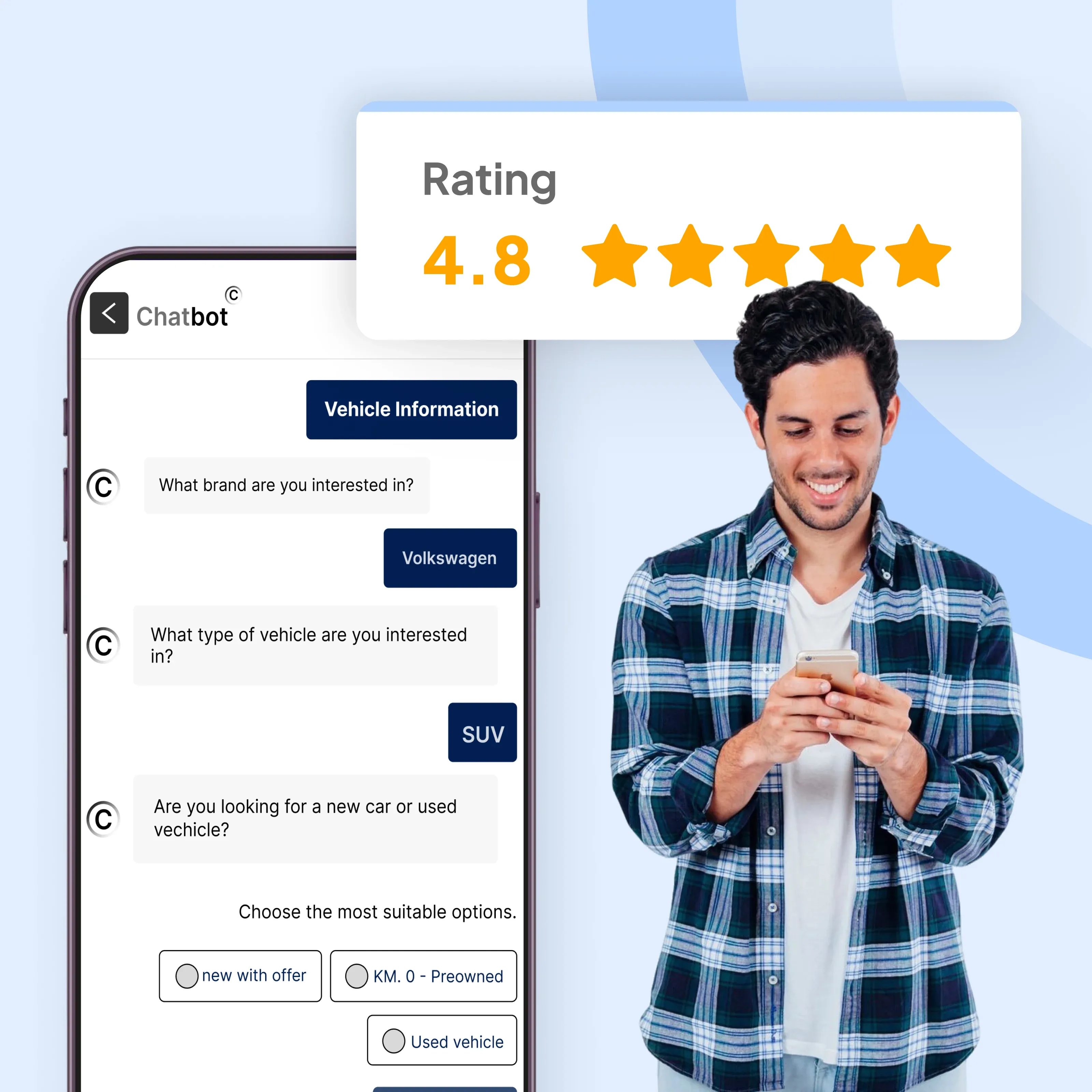 Directe voorraadinformatie, direct wanneer ze erom vragen