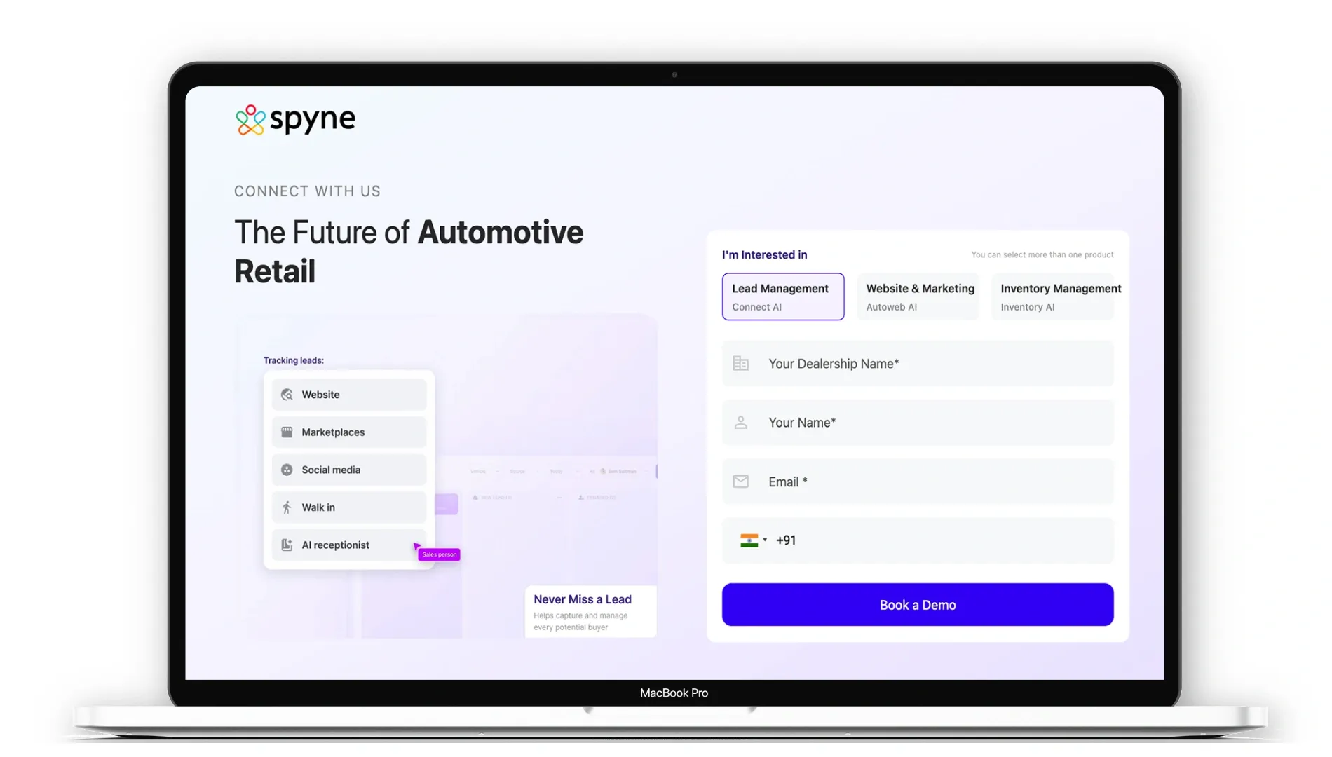 Log In to Spyne