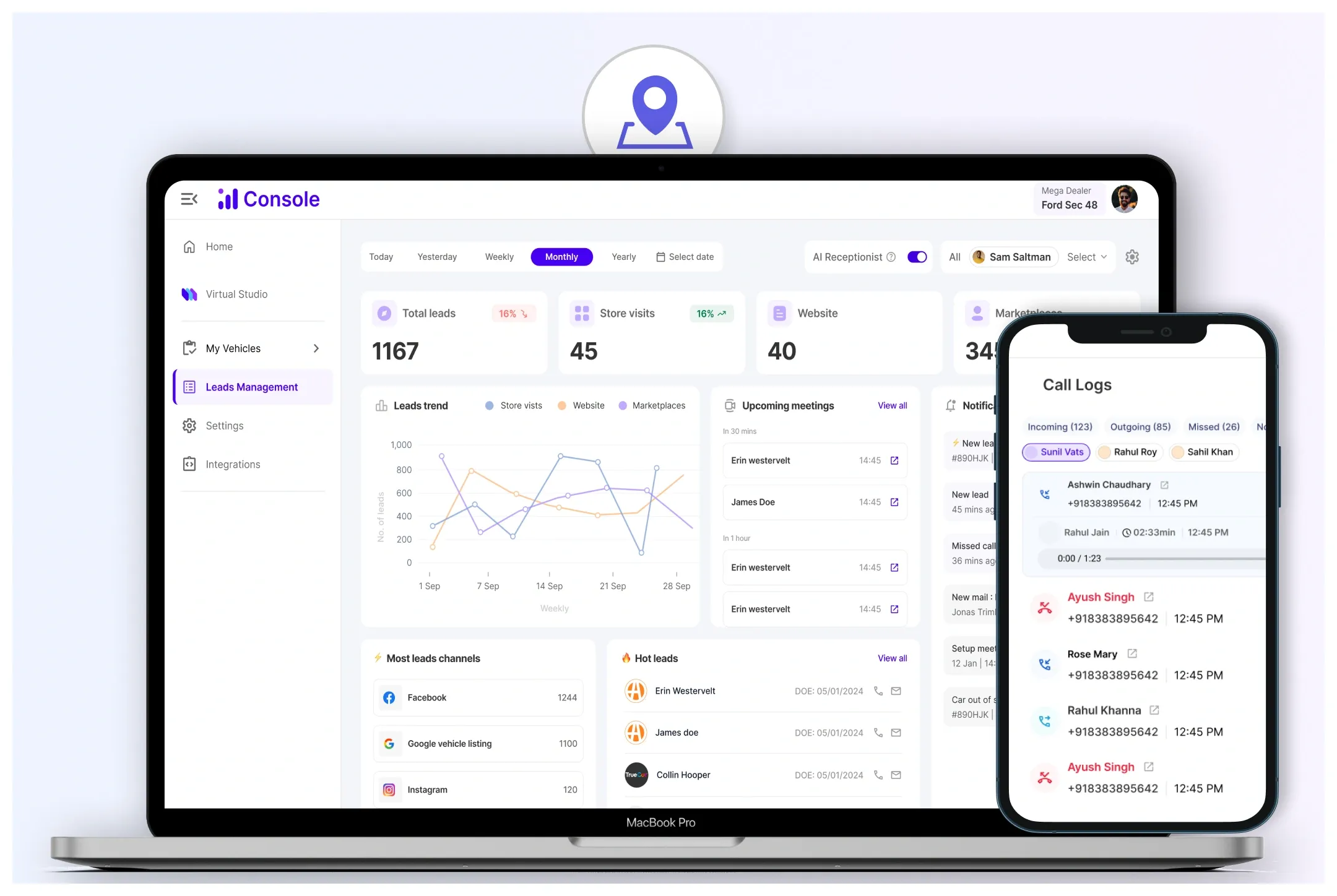 Works with Your CRM