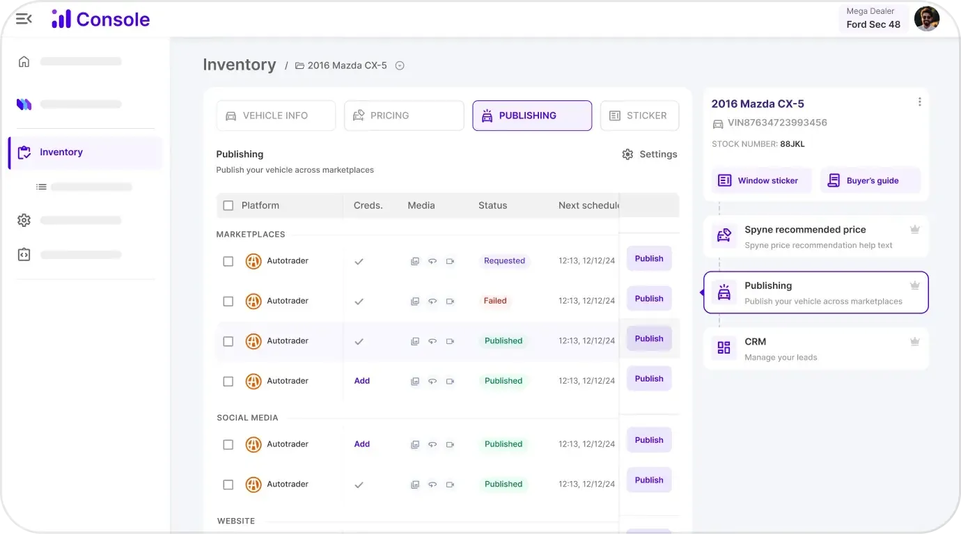 نشر وتتبع الأداء