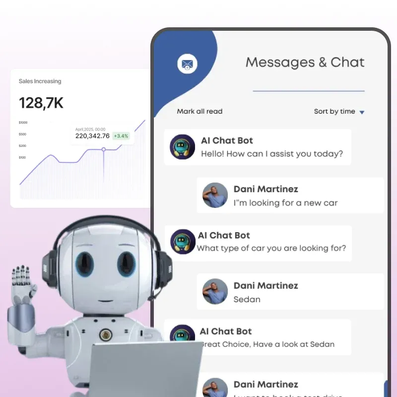 Asistencia de chat con IA