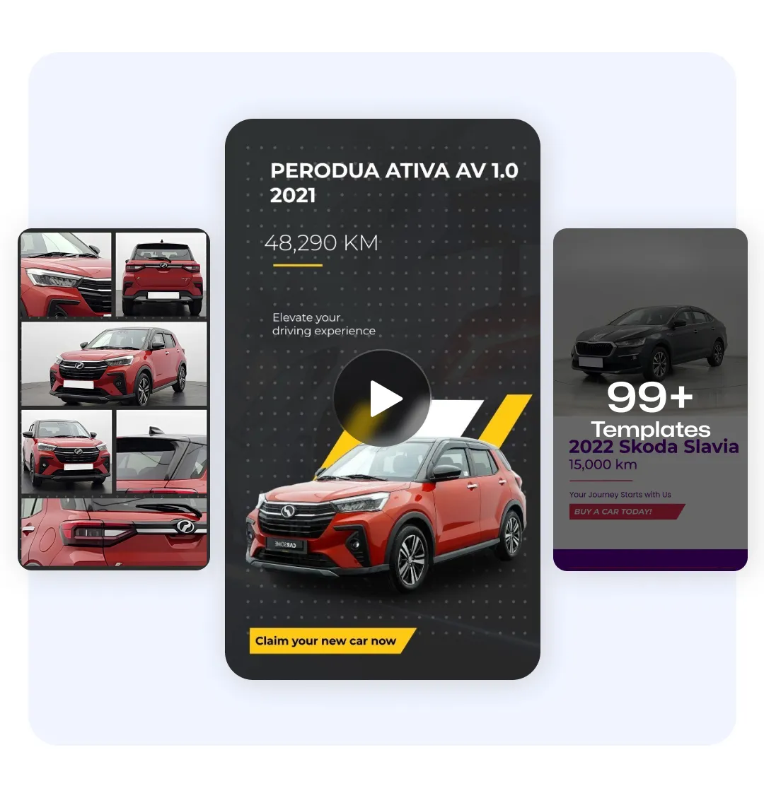 Style, Personalise, and Stand Out - 100% Customisable Templates