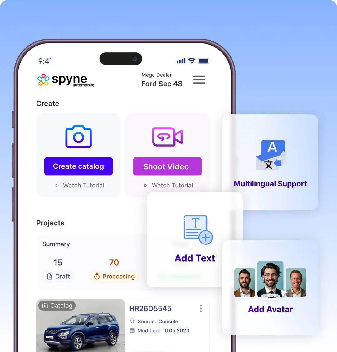 Criação de vídeos com IA