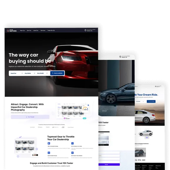 responsive website templates for car dealerships
